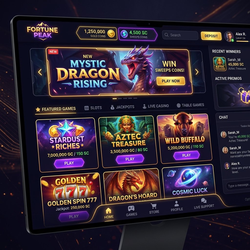 Next-Gen Sweeps Casino